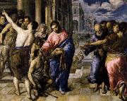 El Greco Christ Healing the Blind oil